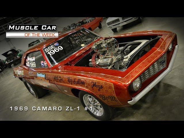 1969 Camaro ZL-1 #1! Muscle Car Of The Week Video #1