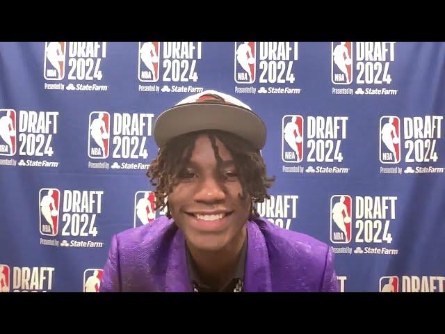 Post-Draft Availability l Ja'Kobe Walter - June 26, 2024