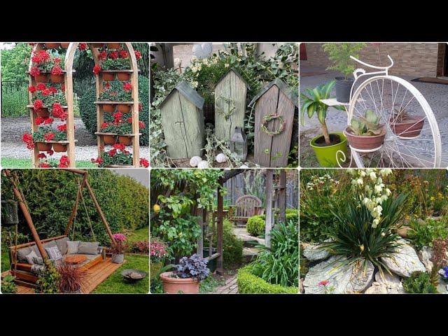 85 КРАСИВЫХ идей для сада 2024! DIY// 85 Beautiful ideas for garden!