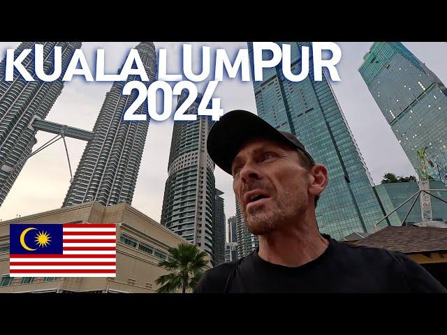 Kuala Lumpur!  Main attraction nightlife night markets May 2024!