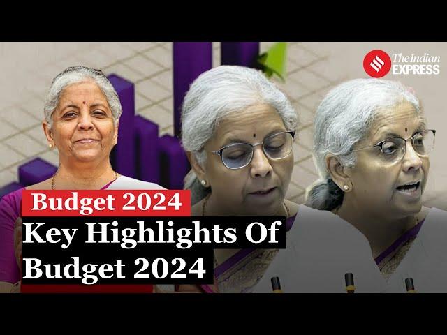 Union Budget 2024-25: Key Highlights And Major Announcements In First Budget Of Modi’s Third Term