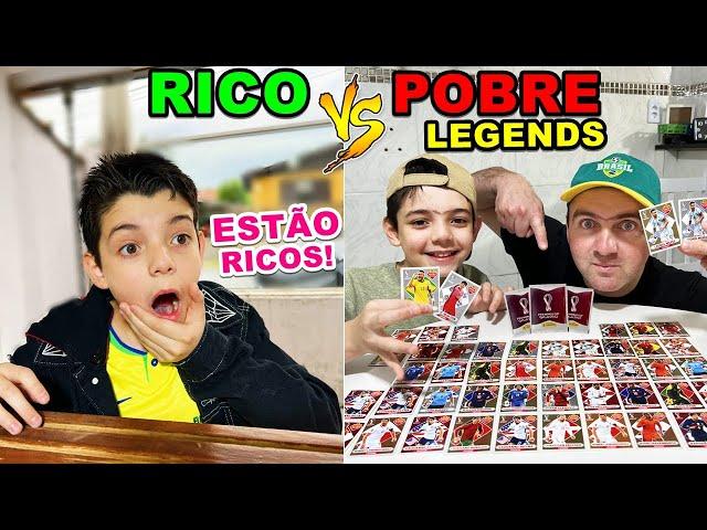 RICO VS POBRE ÁLBUM DA COPA 2022 - Parte 8