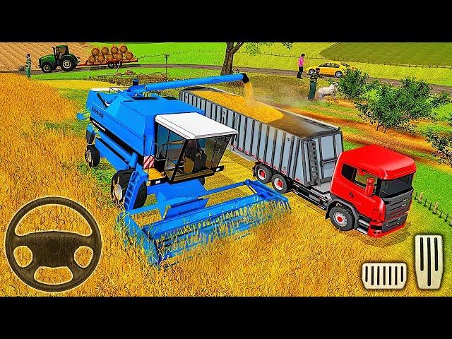 Harvester Tractor Farming Simulator 2020 - Real Tractor Driving - Android Gameplay