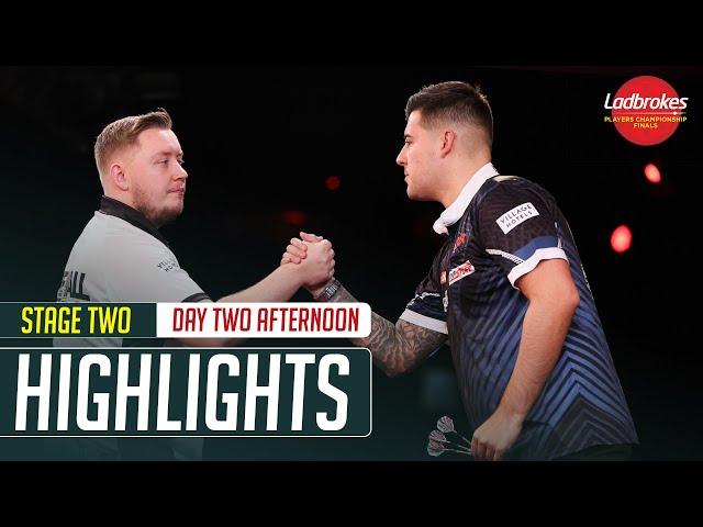 INTO THE THIRD ROUND  Day 2 Afternoon Highlights - Stage Two - 2024 Players Championship Finals