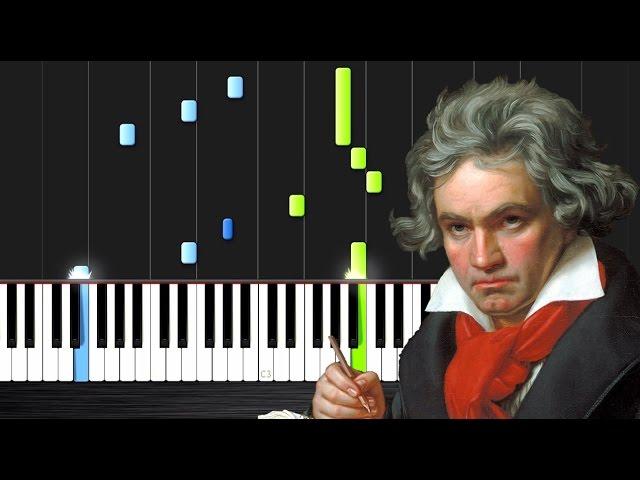Ludwig van Beethoven - Fur Elise - Piano Tutorial by PlutaX