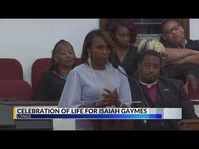 Celebration of life held for 13-year-old Longs boy beaten to death