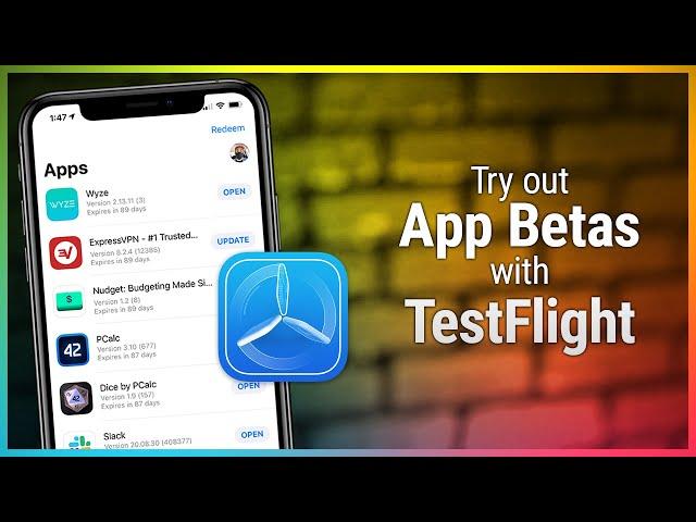 How to Install Beta Apps on iOS - Using Apple's TestFlight for Betas