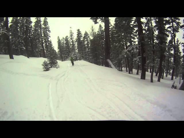 Backcountry Sled Access Skiing