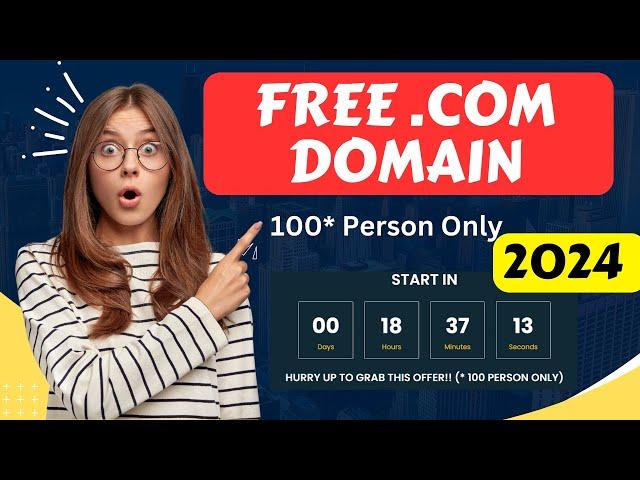 Free .com domain 2024 | Free Domain Name | Get Free Domain For Website| Free Domain and hosting