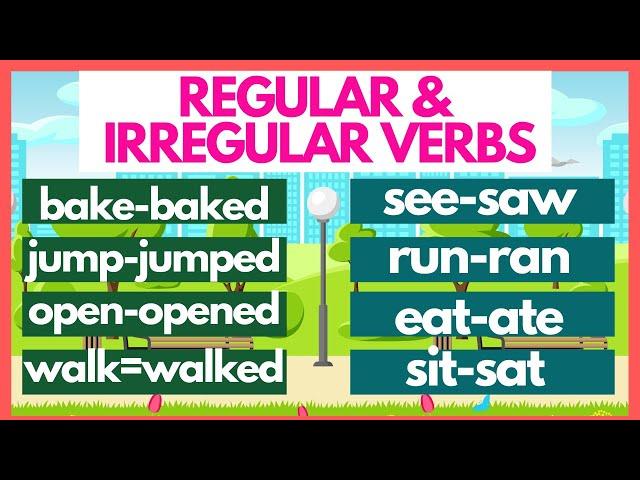 BASIC ENGLISH LESSON 18 / REGULAR & IRREGULAR FORM OF VERBS / GRAMMAR & READING SKILLS /