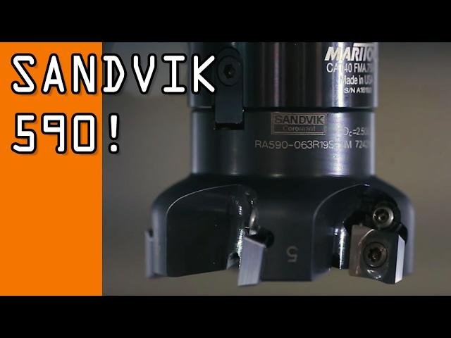 Adjusting Insert Heights on a Sandvik 590 Facemill!