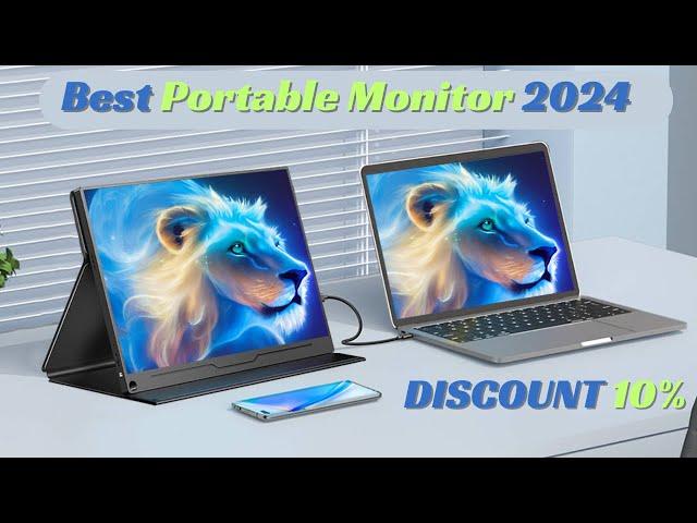 13.3 inch Monitor FHD 2560X1600 2.5K Full HD IPS Portable Screen with Cover Stand Mini HDMI 2 Type-c