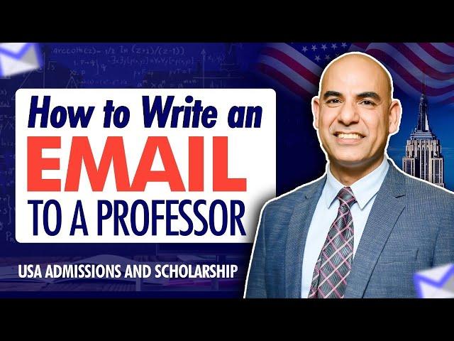 How To Write Professional Email | Email Writing to a Professor | Email Tips