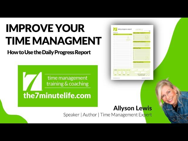 7 Minute Daily Planning System | Get More Done in Less Time