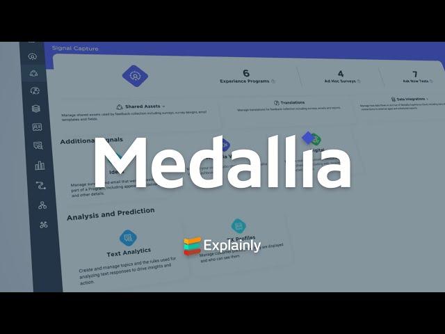 Medallia - Total Experience Profiles | SaaS Platform Demo Explainer Video