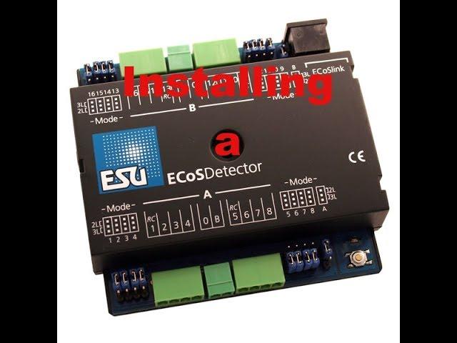 ECoS Detector Install