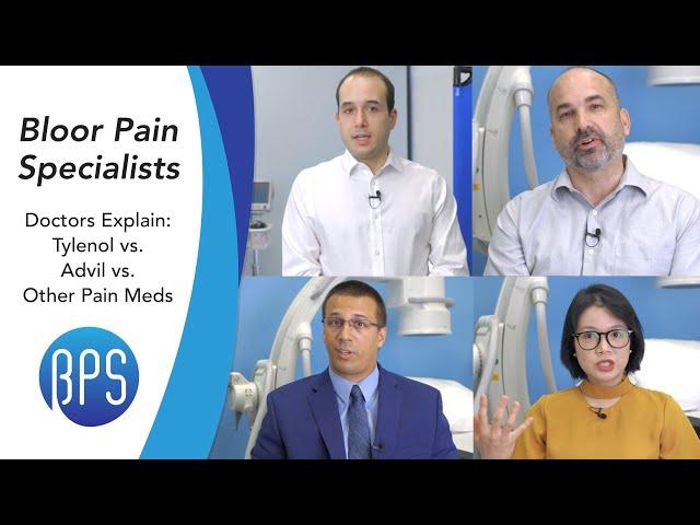 Tylenol, Advil, Voltaren & Other Pain Medications - What's the Difference? Pain Doctors EXPLAIN