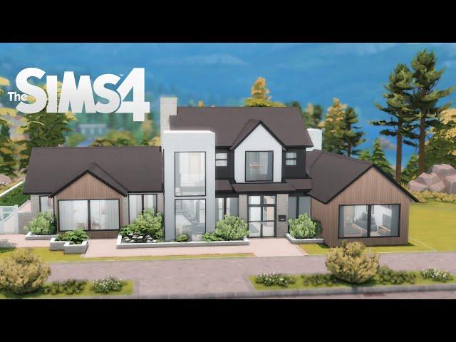 Copperdale Modern Family Home | The Sims 4 Stop Motion Build | No CC