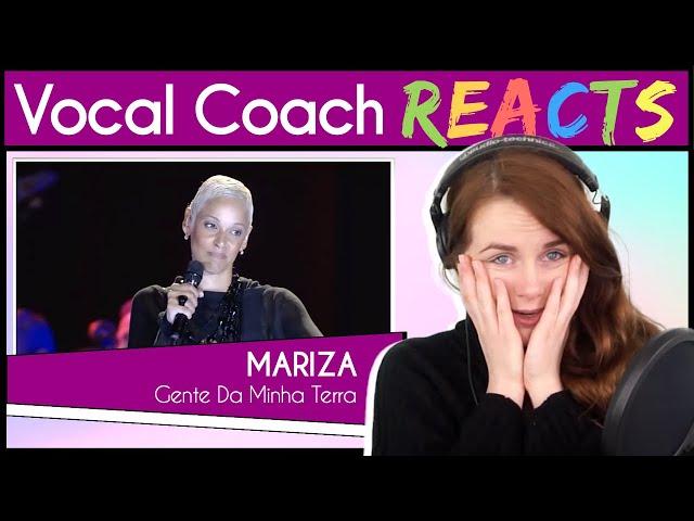 She Sings For Portugal! | Mariza - Gente Da Minha Terra ao vivo (Live) | Vocal Coach Reacts