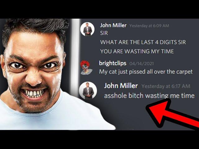 TROLLING A SCAMMER ON DISCORD! (GOT HIS IP)