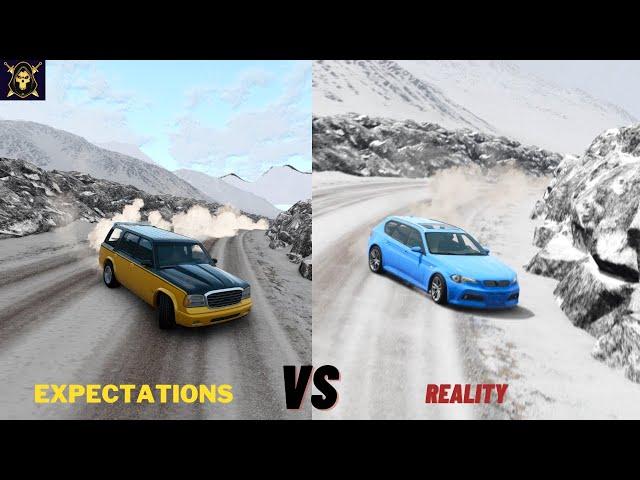 Fast Cars - Expectations Vs Reality | BeamNG Drive | myrag