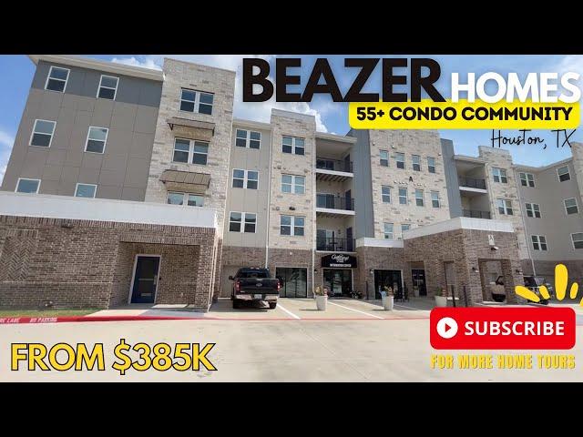 Houston, TX | Beazer Homes | Gatherings | Clifton | 55+ Condo Community | New Construction Home Tour