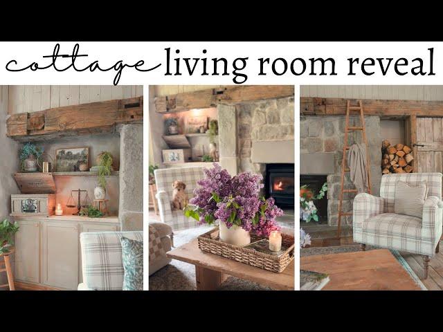 English Cottage Living Room Renovation