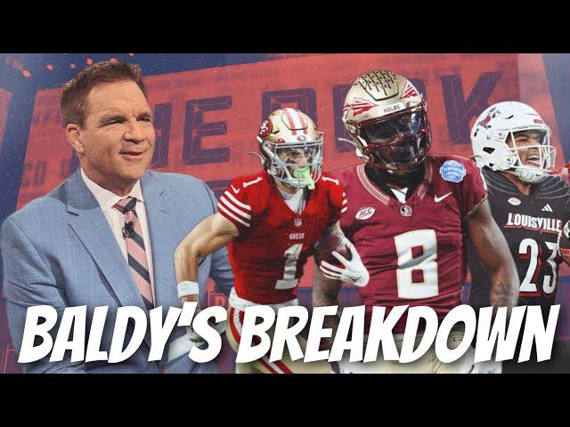 Baldy’s Breakdown of 49ers 1st round pick Ricky Pearsall, Renardo Green & Isaac Guerendo 