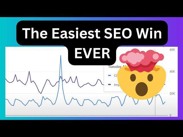 35% More SEO Traffic In ONE Month with NO TOOLS (Easiest SEO Win Ever!)