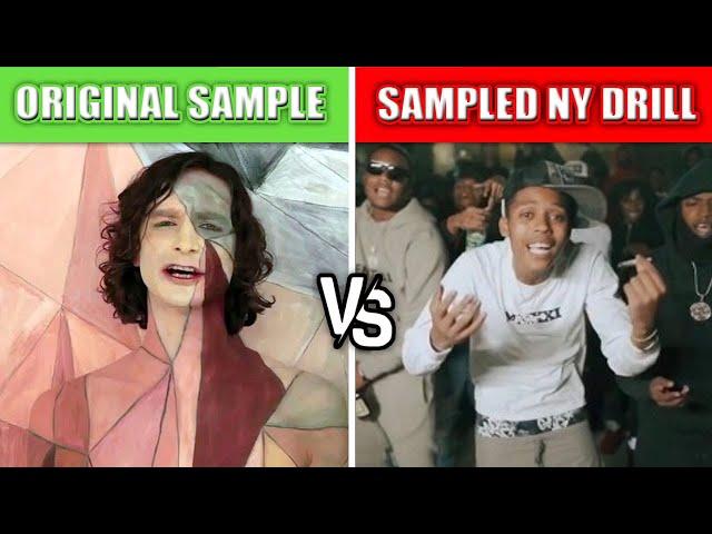 ORIGINAL SAMPLE VS SAMPLED NY DRILL SONGS