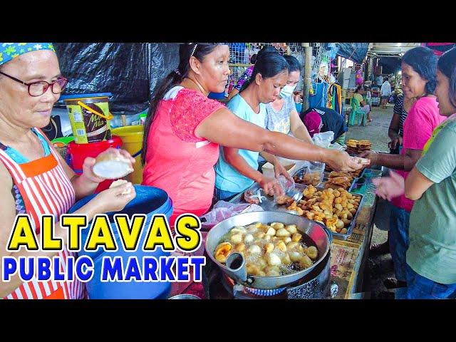 A Day in ALTAVAS PUBLIC MARKET |  Small Mountainous Town in AKLAN