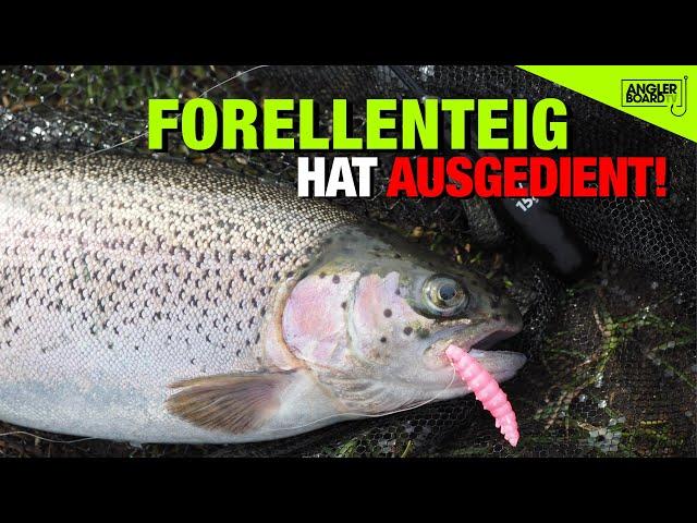 Forellenteig hat ausgedient | Gummiköder passiv serviert | Angeln auf Forelle | Anglerboard TV