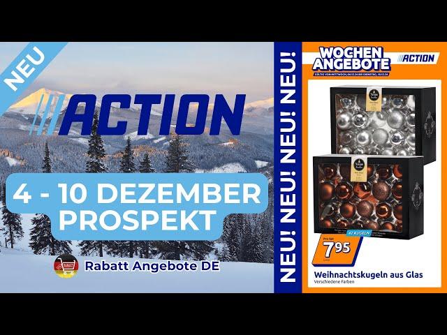 ACTİON Prospekte der Woche | 4 Dezember - 10 Dezember Prospekt | Rabatt Angebote DE