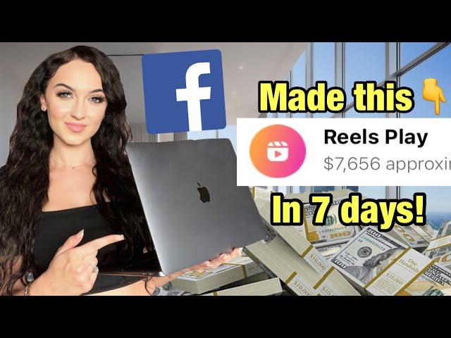 How I Make $30K+/mo from FB Reels Bonus Program (I don’t show my face)