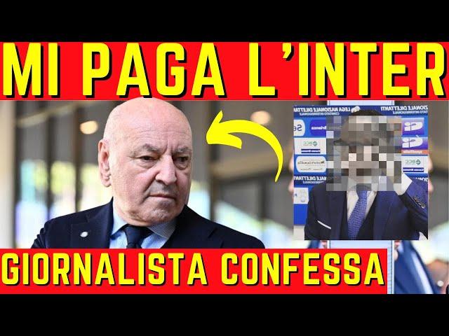 CONFESSIONE SHOCK IN DIRETTA TV, MI PAGA L'INTER