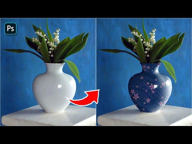 The BEST Way To Make a Flower Vase Mockup - Photoshop Tutorial