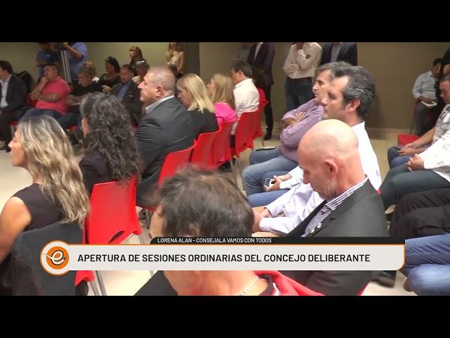 APERTURA DE SESIONES ORDINARIAS EN EL CONCEJO DELIBERANTE DE VIEDMA