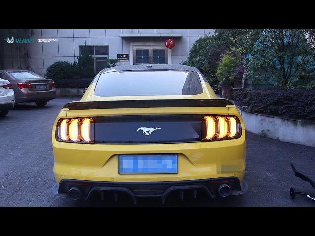 How to switch the modes of vland Ford Mustang taillights?