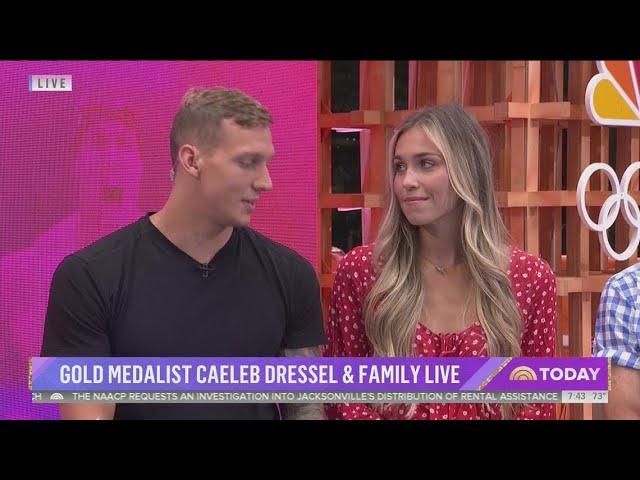 Caeleb Dressel on Today Show: Winning the gold