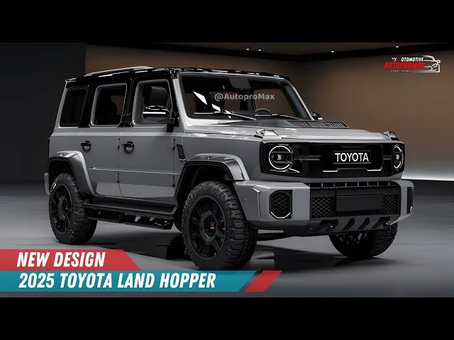 Leaked: 2025 Toyota Land Hopper is Everything You've Dreamed Of! Insane Off-Road Capability!!