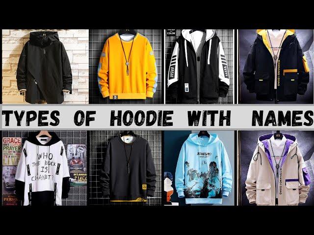 Types of Hoodies with Names | Mazedar Products