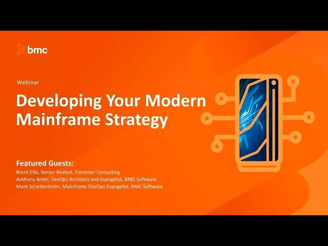 On-Demand Webinar: Developing Your Modern Mainframe Strategy