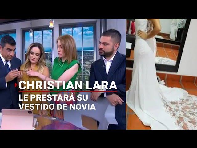 ¡SE LA RIFÓ! | Christian Lara prestará su vestido de novia a víctima de asalto en Cuautitlán Izcalli