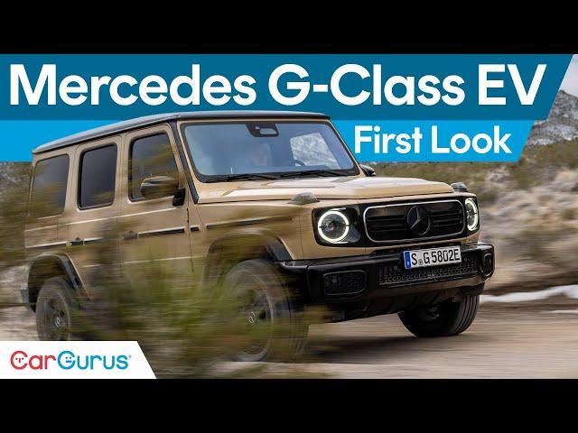 The Electric G-Class! 2025 Mercedes-Benz G 580 with EQ Technology