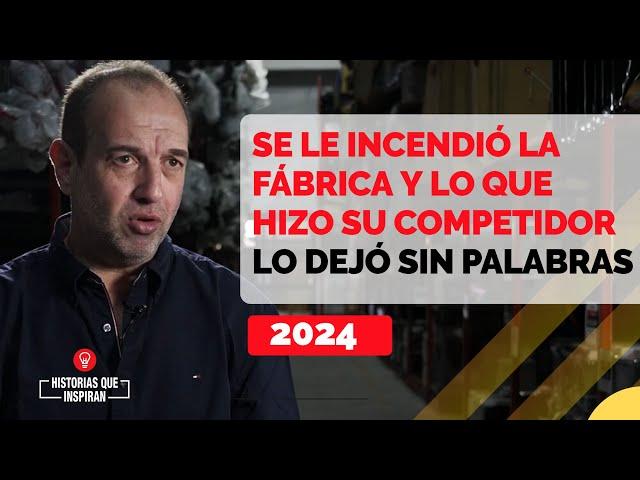 Se le incendió la fábrica, perdió todo y lo que hizo el competidor lo dejó sin palabras | Lomaplast