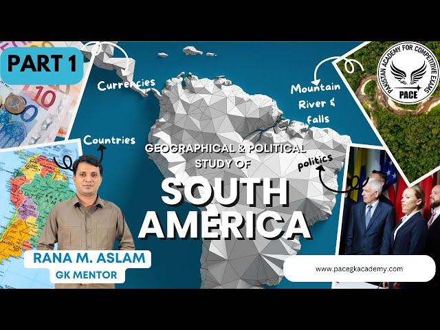 South America map | world geography