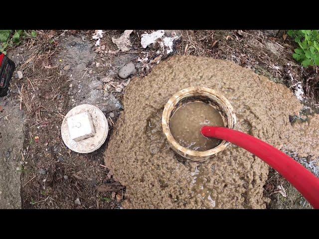 DRAIN CLEANING - THICK Sludge Blockage - Drain Pros Ep. 60