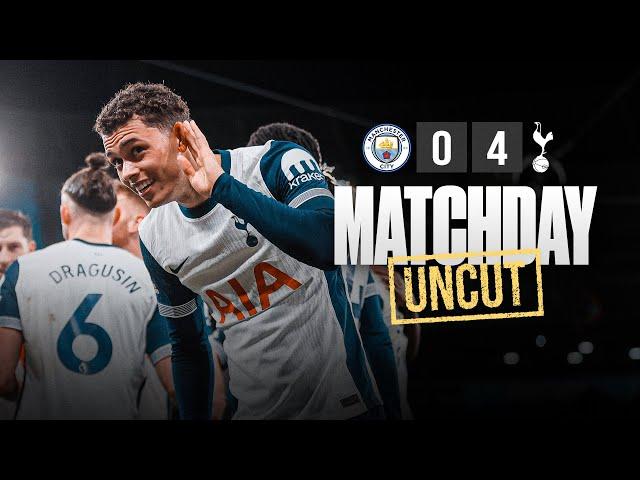 Man City 0-4 Tottenham Hotspur // MATCHDAY UNCUT // Behind the scenes at Etihad thrashing