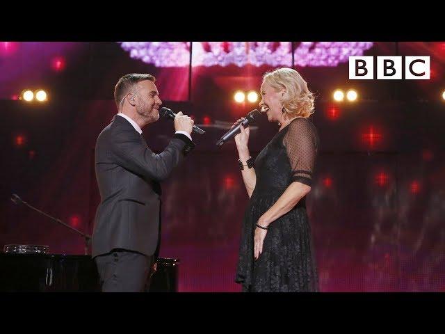 A legendary performance by Gary Barlow and Agnetha Fältskog's at Children In Need Rocks - BBC