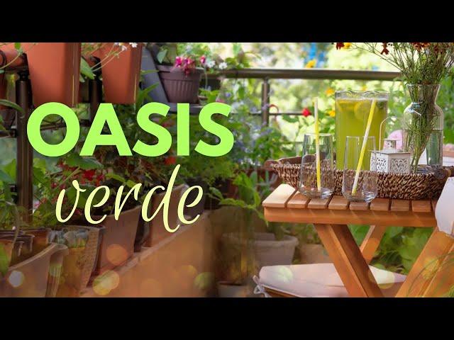 ️   TRANSFORMA  TU  BALCÓN en un OASIS VERDE  | Diseño y decoracion de espacios 